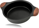 Rosmarino praepann 28 cm - serveerimispann, valmistatud k&otilde;vapressitud alumiiniumist - pann, mis sobib k&otilde;ikidele pliitidele, sealhulgas induktsioonpliitidele, saksa mittenakkuva kattega