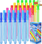 Joyin 24 suurt mullipulka, suur mullide kogus (2 tosinat, 35 cm) suvem&auml;nguasjadeks, sise- ja v&auml;listingimustes tegevusteks, mullid, peotarbed lastele