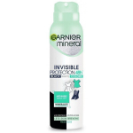 Spreideodorant Garnier Mineral Invisible Protection 48H, 150 ml