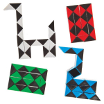 Baker Ross Fn228 Madu puslem&auml;ng - 4 tk pakis, l&otilde;bus m&auml;nguasi laste peokottidesse