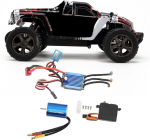 Topyond rc auto mootor, 2435 4800kv harjadeta mootor 25a esc 2.2kg servo rc harjadeta mootor 1/16 1/18 rc autole