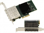 Kalea-informatique pcie sfp v&otilde;rgukontrolleri kaart 4 pordi lc fiber intel i350am4 kiibistikuga quad gigabit ethernet