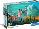 Pusle Clementoni Neuschwanstein Castle (Noi&scaron;van&scaron;teini loss), 35589, 500 tk.