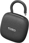 Tozo Pe1 mini bluetooth k&otilde;lar, kaasaskantav k&otilde;lar, muusikakast bluetooth k&otilde;lar karabiiniga, ipx8 veekindel, 32 tundi m&auml;nguaega, v&otilde;imas bass peole, &otilde;ue ja reisimiseks - must