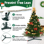 J&otilde;ulupuu alus Barsi, roheline, 3,2 cm