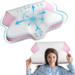 Clemas kaelapadi valu leevendamiseks, memory foam padi, ergonoomiline kaelapadi, k&uuml;lje-, selja- ja k&otilde;huli magajatele