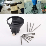 Hohxen T&auml;pne p&ouml;&ouml;rlev graveerimispositsioneer, p&ouml;&ouml;rleva multifunktsionaalse t&ouml;&ouml;riista l&otilde;ikejuhiku kinnitus 6 Hss freesiteraga ja 4 spiraalpuuriga, elektrilise lihvmasina lokaatori puurihoidik