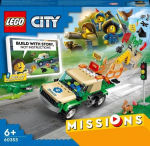 60353 LEGO&reg; City Missions Metsloomade p&auml;&auml;stemissioonid
