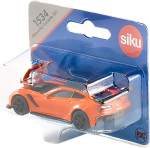 Siku 1534 Chevrolet Corvette Zr1, oranž/must, avatav kapott