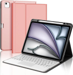 Jademall Klaviatuur Ipad Air 13 - Juhtmevaba klaviatuur puuteplaadiga Ipad Air 13 m2 2024/air 13 m3 2025 jaoks, kaitse&uuml;mbris pliiatsi hoidjaga