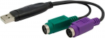 Bolwins E28s usb kuni 2x ps/2 adapteri muundur klaviatuurile ja hiirele - ps2 usb-kaabel ps2 liidesele