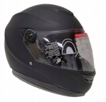 Roller mootorratta rolleri kiiver must matt 55-56cm