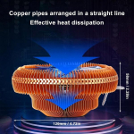 Ciciglow cpu jahutusventilaator d&uuml;naamilise valgustusega lga 775 1155 1156 1200 jaoks, am2 s 754 939 940 jaoks, vaikimisi