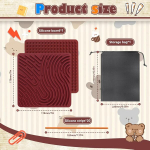 Lurnody sensoorne tegevuslaud, v&auml;rvide sorteerimise sensoorne m&auml;nguasi, kahepoolne sensoorne m&auml;ngualus, silikoonist fidget-m&auml;nguasjad stressi leevendamiseks, sobib lastele alates 3. eluaastast ja t&auml;iskasvanutele