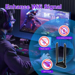 Kaheribaline Wifi antenn 8 Dbi 2,4 Ghz 5 Ghz 5,8 Ghz Rpsma adapter Wlan antenn Sma pistikuga antenn magnetjalaga siseantenn &uuml;hildub Wlan turvakaamera kaardi Wlan Pci traadita ruuteriga