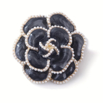 Unikaalse disainiga pross, Black flower