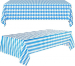 2 tk. laudlinad Oktoberfest, 275x128 cm, sini-valge