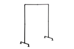 Riidepuu alus Jersey 55x120x150, Juoda