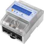 &Uuml;hendatud kolmnurkne LCD-skaitlitasaraplaat 4P 5 kuni 100A KWh tarbimine