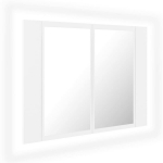 LED-peeglikapp valge 60x12x45 cm, akr&uuml;&uuml;l CFE1265274