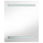 LED vannitoa peegelkapp, betoonhall, 50 x 14 x 60 cm CFE9940341