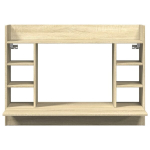 seinale kinnitatav kirjutuslaud，arvutilaud, tamm, 105x48x75 cm, tehispuit CFE7799262