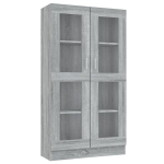 vitriinkapp, hall Sonoma tamm, 82,5x30,5x150 cm, tehispuit CFE330681