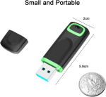 USB pulk Kexin 64 Gb Usb m&auml;lupulga komplekt (3 tk.) - v&auml;rviline, Usb 3.0