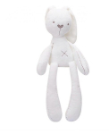 Pehme Snuggle Bunny Plush Childs esimene Bubby Doll Cotton ja looduslikud v&auml;rvid