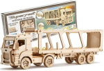 3D puidust pusle, S&otilde;iduauto, Autoveduk, 182 t&uuml;kki, woodencity, MB-016