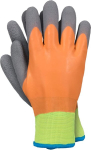 Ogrifox Ox.12.430 latekskindad, kaitsekindad, t&ouml;&ouml;kinnad, Winorange, oranž/roheline/kollane, suurus 7, 72 paari