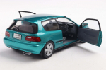 Diecast mudel SOLIDO S1810405 Honda Civic (Eg6) Aztec Green Pearl 1991 1/18