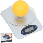K&ouml;&ouml;gikaal Elektrooniline klaasist k&ouml;&ouml;gikelner 5 kg / 1 g lcd