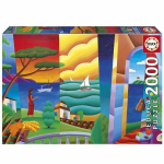 Puzzle - EDUCA - Philip Stanton, Penelope Attend - 2000 t&uuml;kki - 96x68 cm - T&auml;iskasvanutele