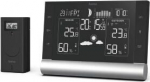 Hama Black Line Plus Weather Station &ndash; T&auml;pne sise- ja v&auml;likliima juhtimine