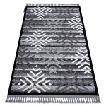 Vaip MAROC P658 Lumehelbed must / hall Tupsud berberi Maroko shaggy