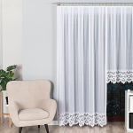 Markizeta kardin Felicja, 200x250 cm, valge