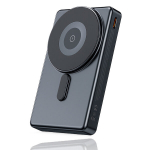 V&auml;line akupank 10000 mAh &ndash; juhtmevaba laadimine 15 W, USB-C 20 W, LED-indikaator, alus