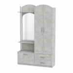 Esikukapp Valentina 120x200x38 cm Hele Ateljee