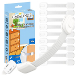 M&ouml;&ouml;bli kapi blokeerija Casalinge, Sahtlite kaitse, 10 tk, Valge