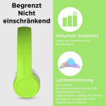 Laste juhtmega k&otilde;rvaklapid mikrofoniga LilGadgets, rohelised