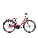 Noorte jalgratas S&acute;COOL Wave Steel LTD, 26" korall/punane