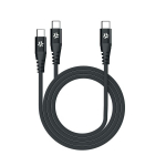USB-C-kaabel Celly USBC2USBCBK Must 1,3 m