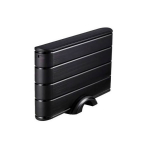 V&auml;line k&otilde;vaketas TooQ TQE-3530B v&auml;liskeha 3.5 Sata3 USB 3.0 - Must