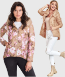 Kahepoolne naiste jope Elodie, beež