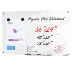 Magnetiline klaasist tahvel, 900 x 600 mm