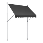98x47" terrassi markiis k&auml;&auml;natava kangiga