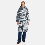 Huppa Naiste mantel NINA 1, t.hall mustriga L, dark gray pattern