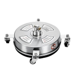 14" survepesuri pinna puhasti 4 ratast