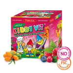 Toidulisand KIDDY VIT&reg; astelpaju sisaldusega VEGAN "DWARFS" 90 tk